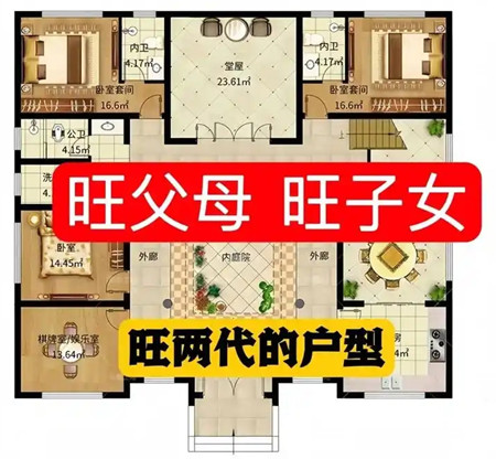 家庭风水布局最佳图