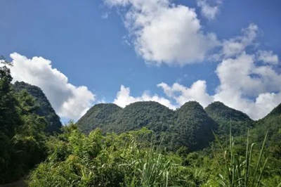 案山朝山最好的形状