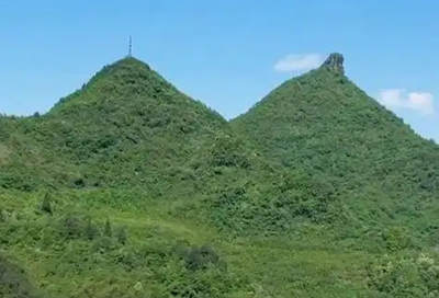 案山朝山最好的形状