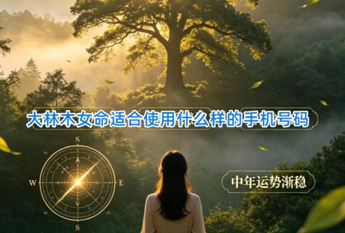 大林木女命适合使用什么样的手机号码