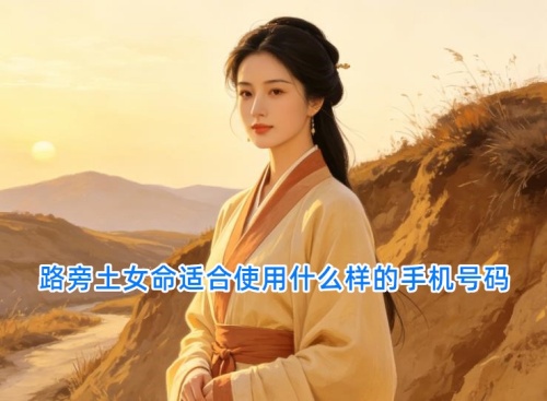 路旁土女命适合使用什么样的手机号码