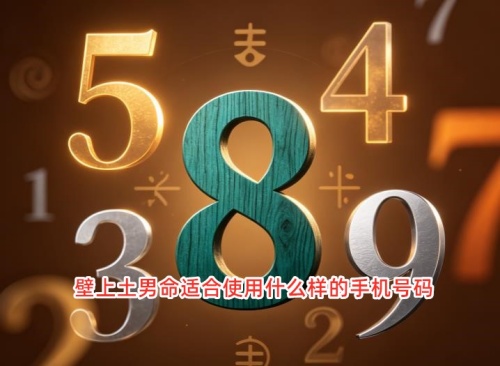 壁上土男命适合使用什么样的手机号码