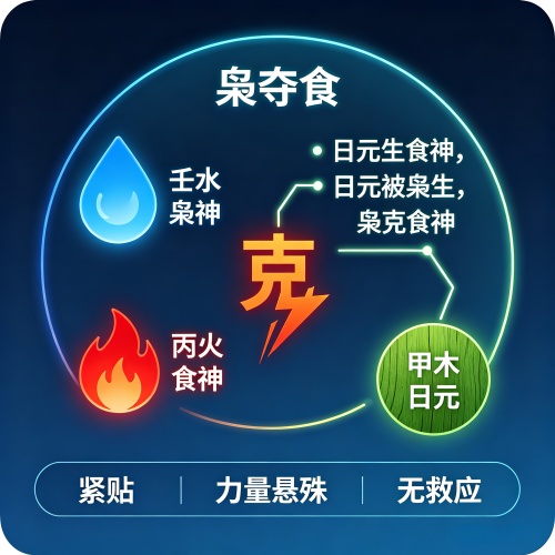 枭神夺食如何化解,八字枭神夺食的八字是什么意思