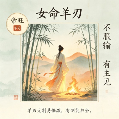 羊刃是什么意思,女命带羊刃是什么意思