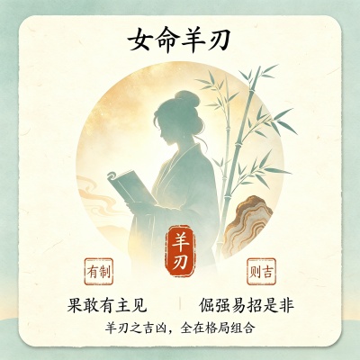 羊刃是什么意思,女命带羊刃是什么意思