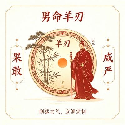 羊刃是什么意思,男命带羊刃是什么意思