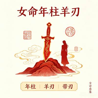 女命年柱羊刃是什么意思,年柱羊刃怎么化解