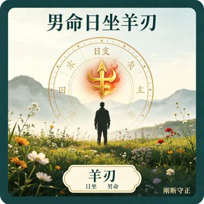 男命日柱羊刃是什么意思,日柱羊刃怎么化解