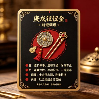 庚戌年是哪一年,庚戌年是什么命?财运怎么样?