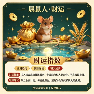 属鼠人适合做什么工作,属鼠的最佳职业是什么