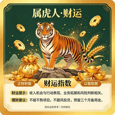 属虎人适合做什么工作，属虎的最佳职业是什么
