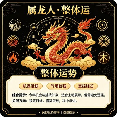 属龙人适合做什么工作,属龙的最佳职业是什么