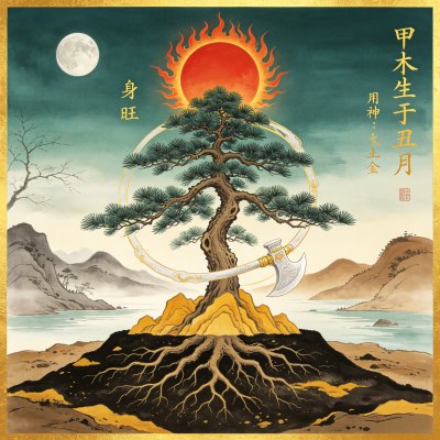 甲木生于丑月是什么格局，甲木日主生在丑如何取用神