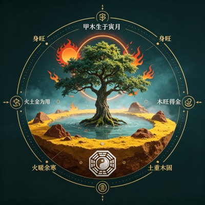 甲木生于寅月是什么格局,甲木日主生在寅如何取用神