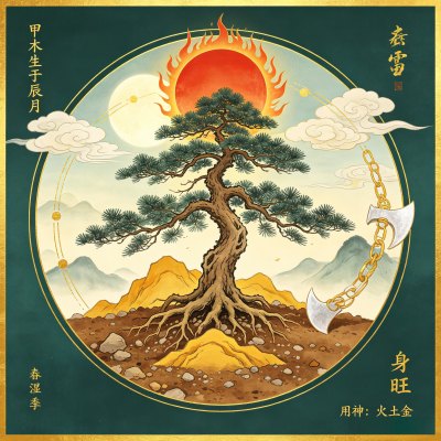 甲木生于辰月是什么格局，甲木日主生在辰如何取用神