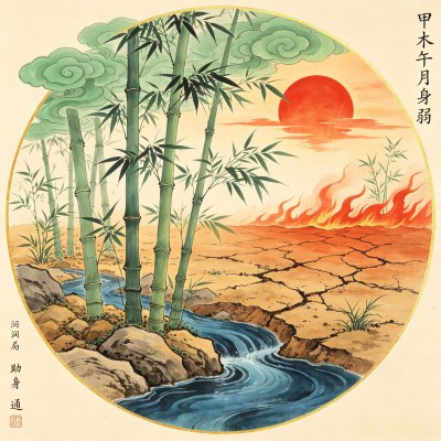 甲木生于午月是什么格局,甲木日主生在午如何取用神
