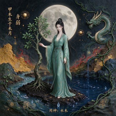 甲木生于未月是什么格局,甲木日主生在未如何取用神