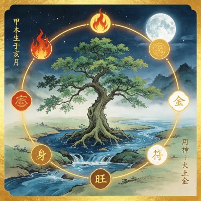 甲木生于亥月是什么格局,甲木日主生在亥如何取用神