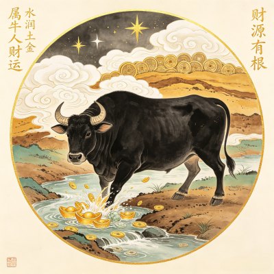 属牛人财运方位,属牛的人2027年财运方位指南