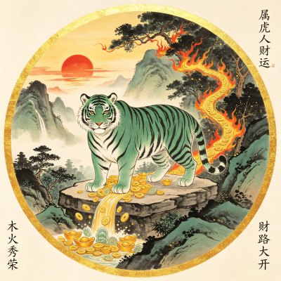 属虎人财运方位,属虎的人2027年财运方位指南
