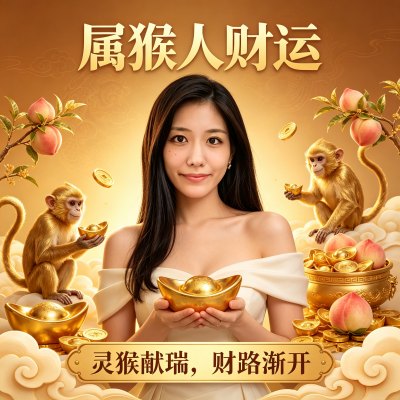 属猴人财运方位,属猴的人2027年财运方位指南