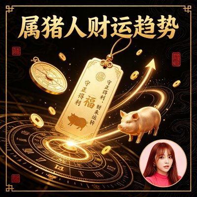 属猪人财运方位，属猪的人2027年财运方位指南