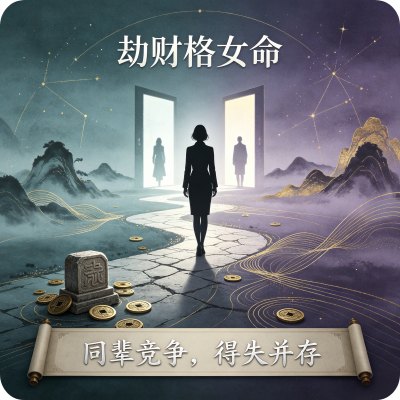 劫财格是什么意思，八字劫财格女命好还是不好