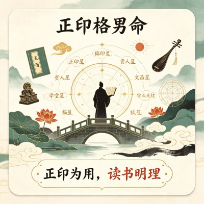 正印格是什么意思，八字正印格男命好还是不好