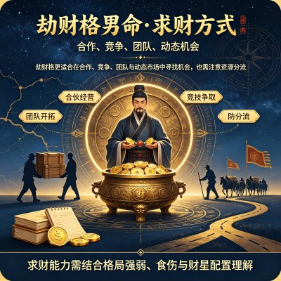 劫财格是什么意思,八字劫财格男命好还是不好