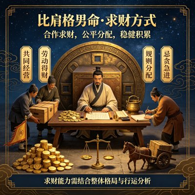 比肩格是什么意思,八字比肩格男命好还是不好