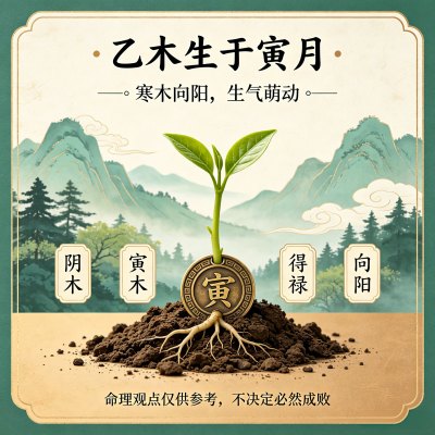 乙木生于寅月是什么格局,乙木日主生在寅月如何取用神