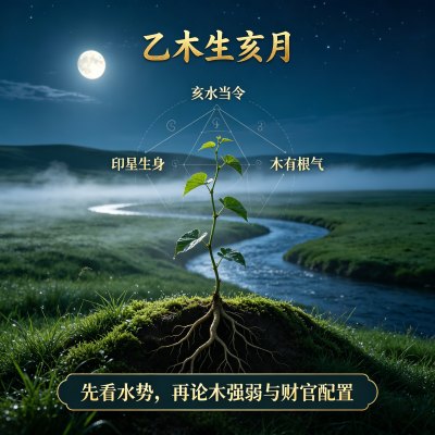 乙木生于亥月是什么格局,乙木日主生在亥月如何取用神