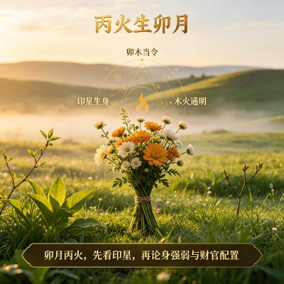 丙火生于卯月是什么格局,丙火日主生在卯月如何取用神
