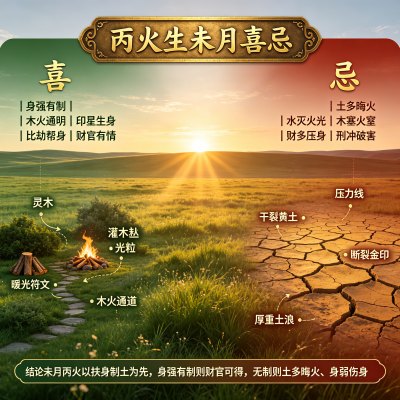 丙火生于未月是什么格局,丙火日主生在未月如何取用神