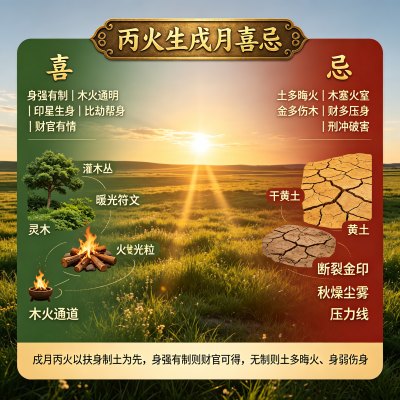 丙火生于戌月是什么格局,丙火日主生在戌月如何取用神