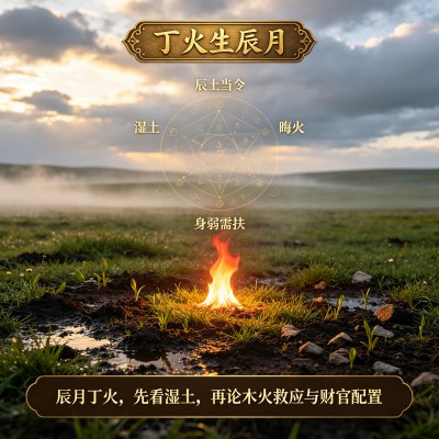 丁火生于辰月是什么格局,丁火日主生在辰月如何取用神