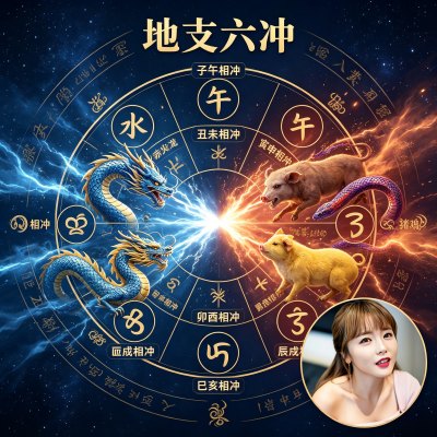 地支六冲详解,地支六冲代表什么意思