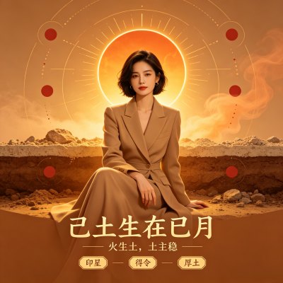 己土生于巳月是什么格局，己土日主生在巳月如何取用神