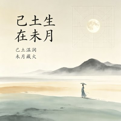 己土生于未月是什么格局,己土日主生在未月如何取用神