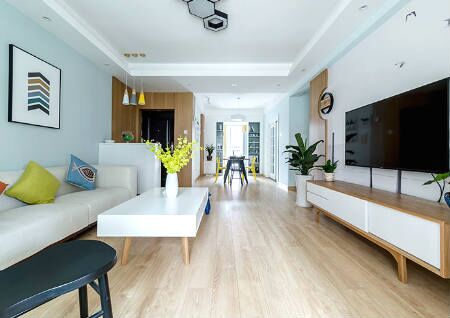 客厅地板什么颜色风水好