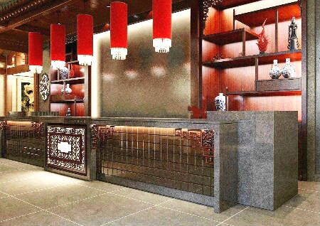 火锅店收银台风水