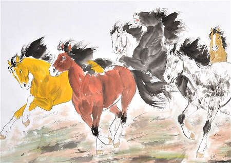 常见家居风水画