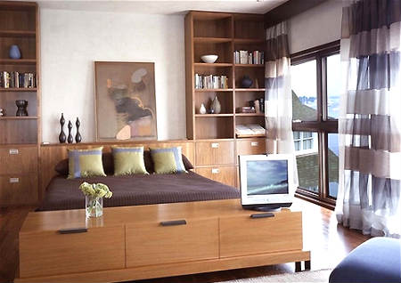 卧室内放书柜风水