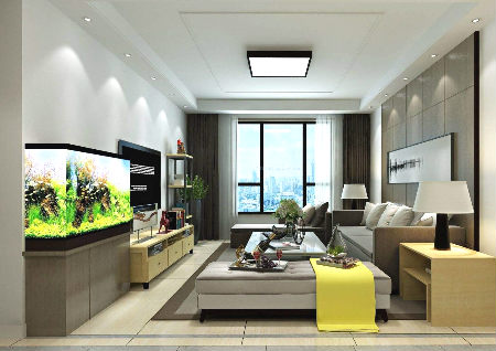 电视柜上放鱼缸好吗