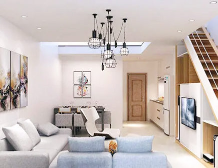 客厅沙发没有靠墙好不好