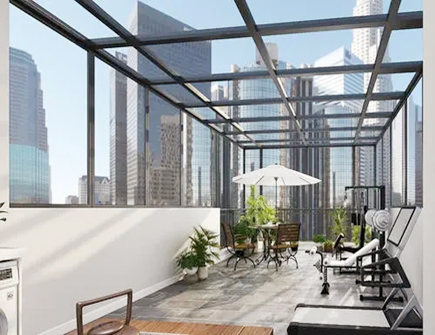 顶楼风水化解摆件