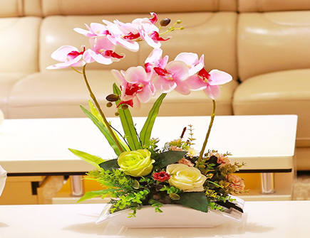 茶几上摆放什么花风水好